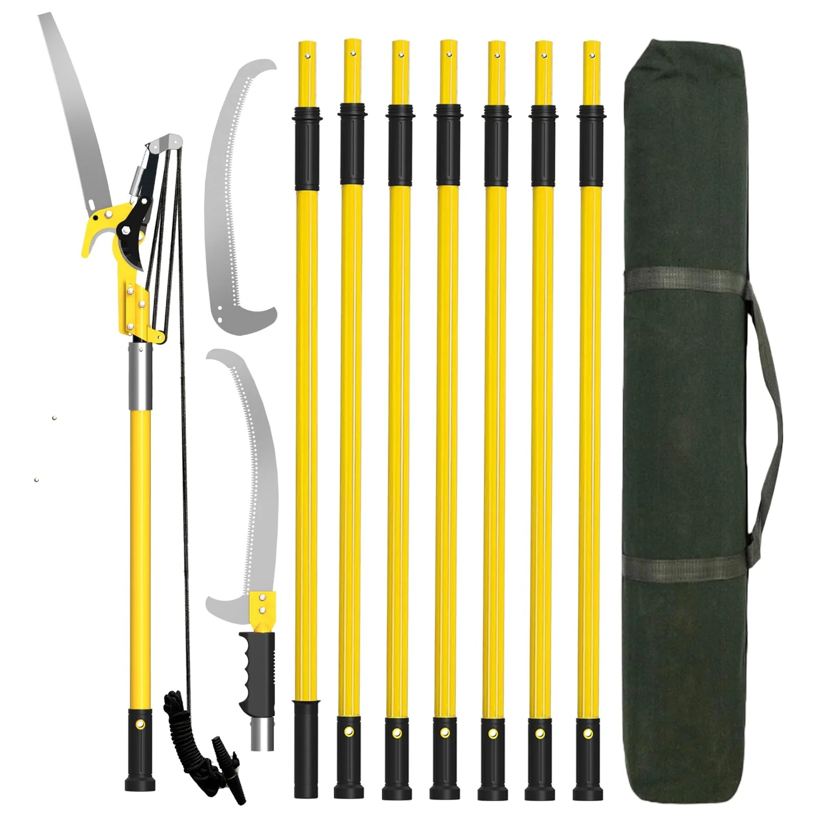 Dremmt 27 FT Pole Saws for Tree Trimming