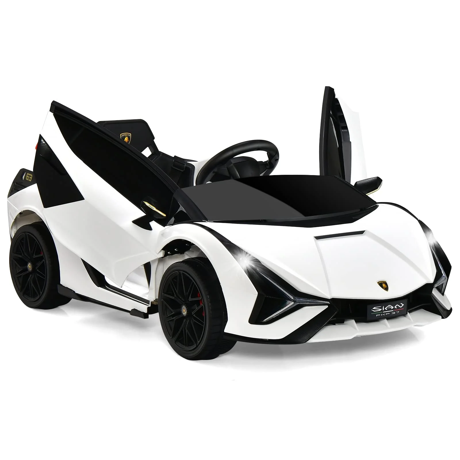 Lamborghini Licenciado Eléctrico con Suspensión y Bluetooth