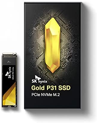 SK hynix Gold P31  PCIe NVMe Gen3 M.2 2280 Internal SSD | Up to 3500MB/S