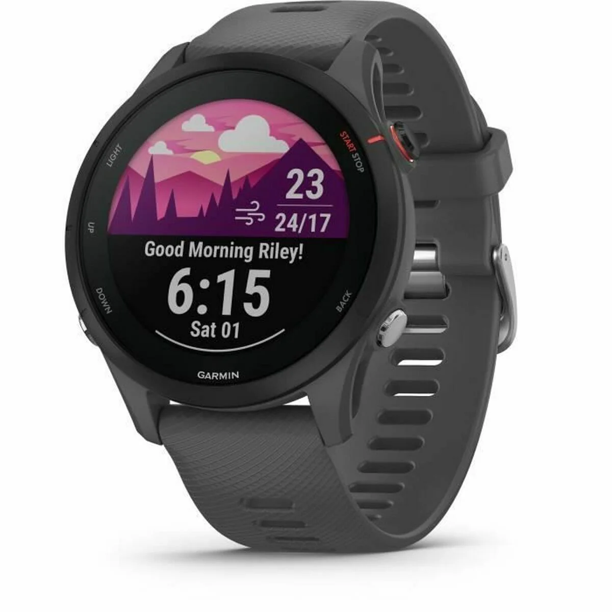 Aktivitetsarmband GARMIN Forerunner 255 Svart Grå 1,3