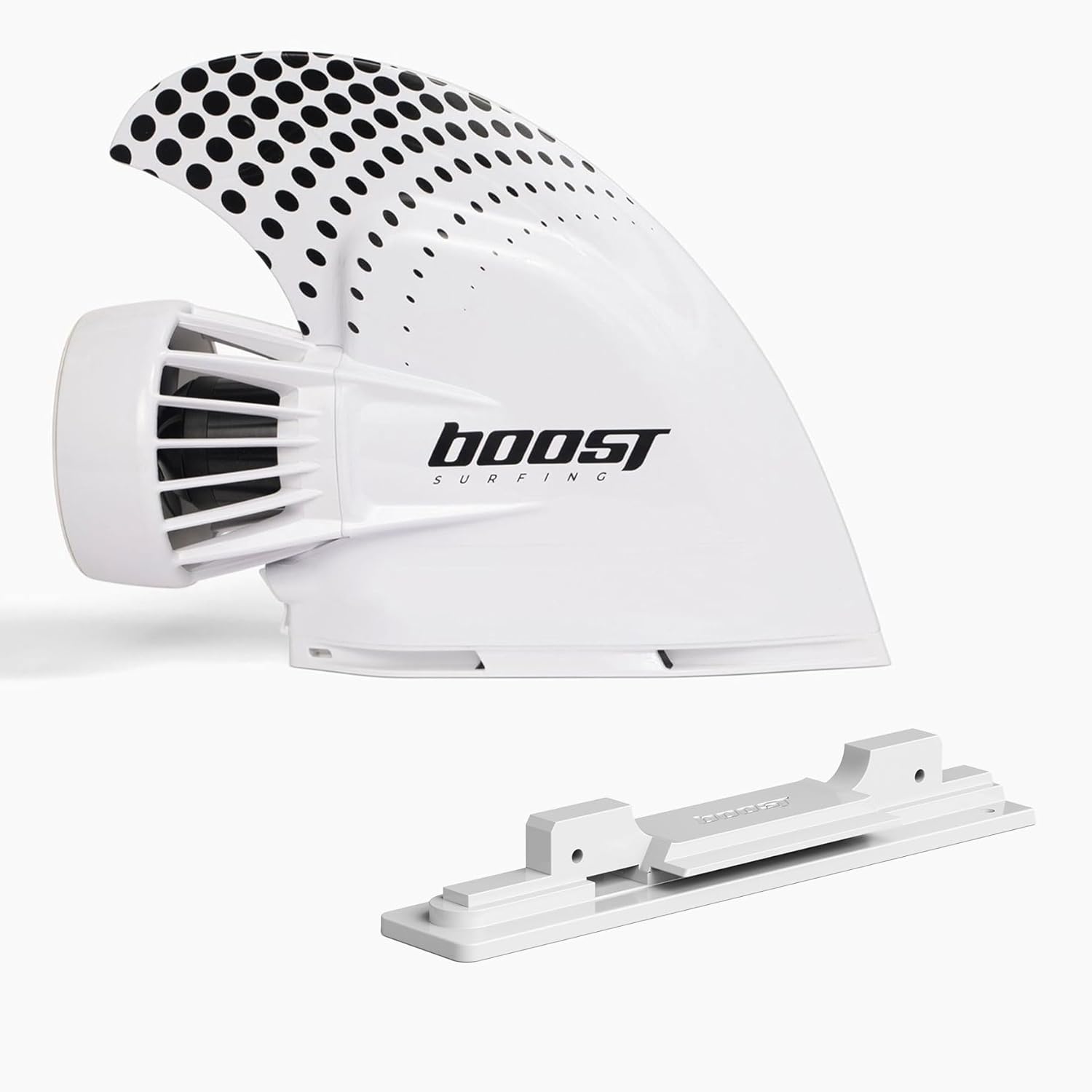 Pinna - Motore Elettrico per Tavole da Surf, SUP e Kayak. Pinna Elettrica Leggera, Compatta e Sorprendentemente Resistente con Telecomando. (Boost Fin)
