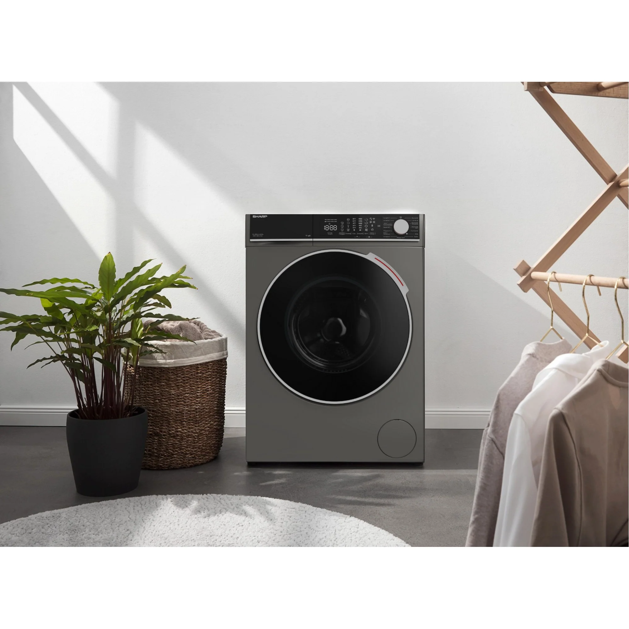 Sharp Waschmaschine 10kg ES-WNFL014CADA-CH, WiFi, A-Klasse