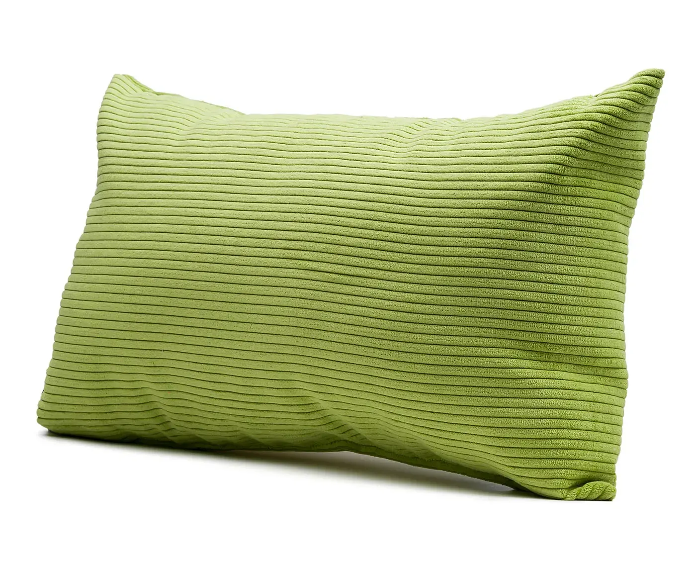 Gözze Capri Kissen Feincord-Optik Grün 30x50 cm