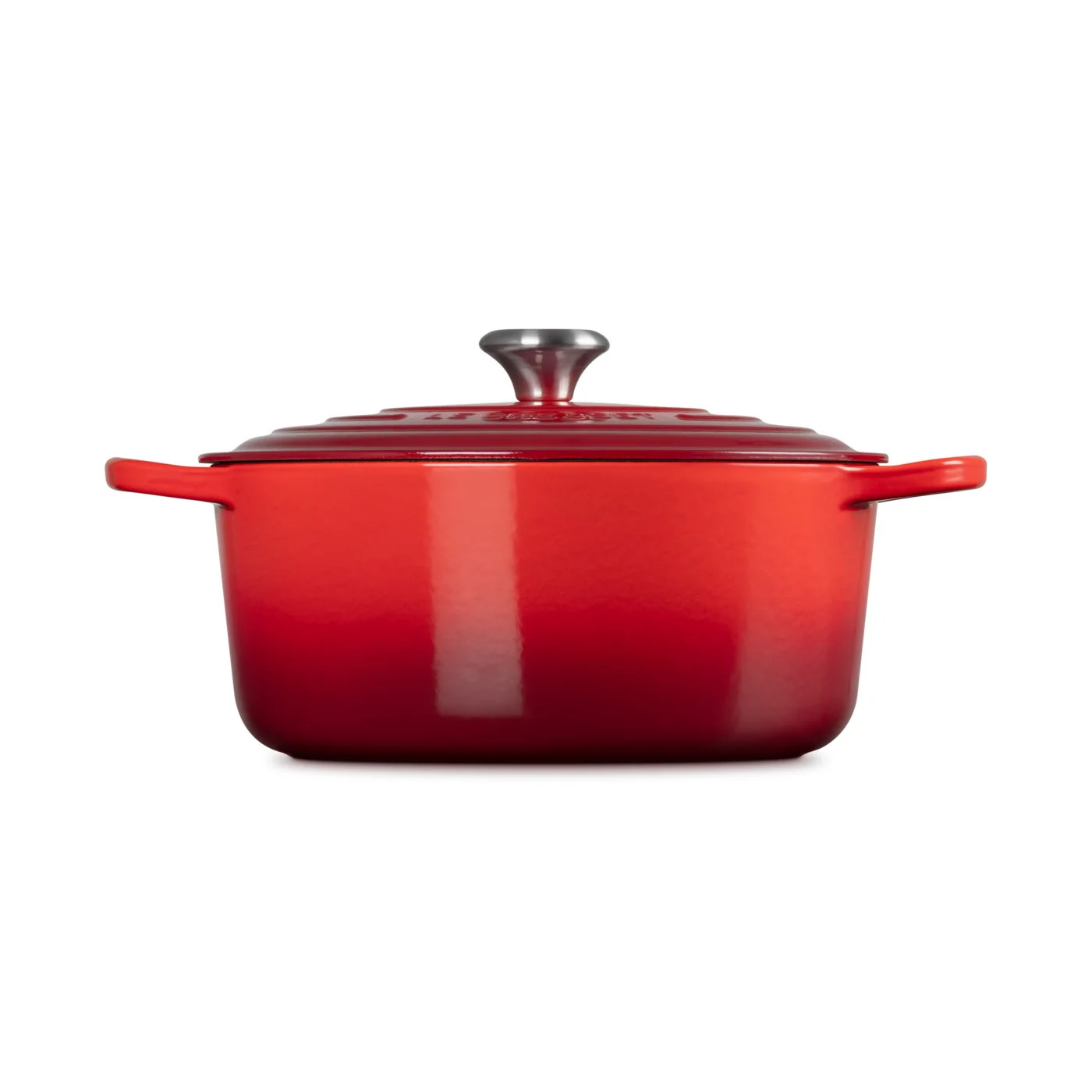 Le Creuset Pfanne Signature Gusseisen-Bräter, Ø 28cm, Kirschrot