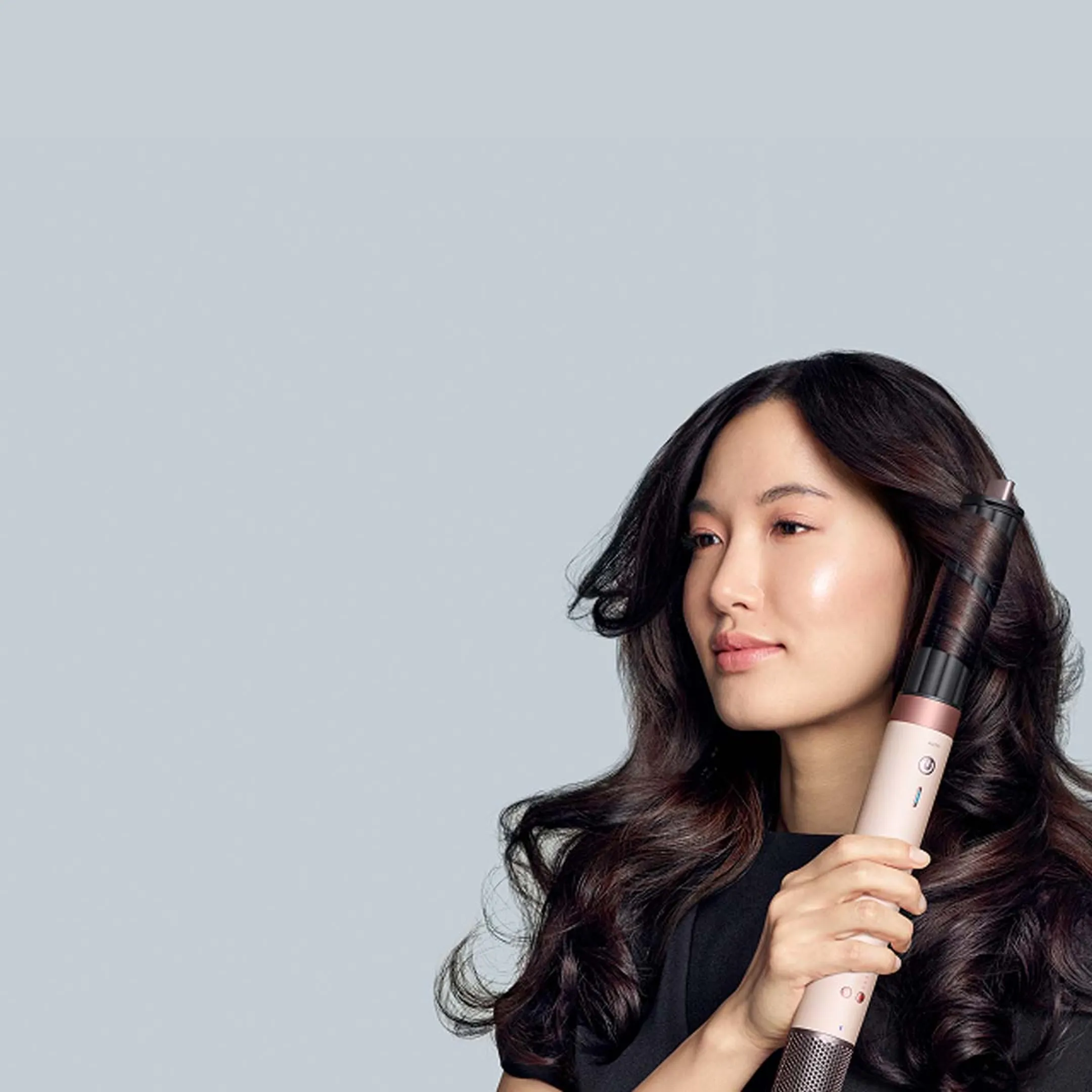 Dyson Airwrap Co-anda2x Straight+Wavy Ceramic Pink