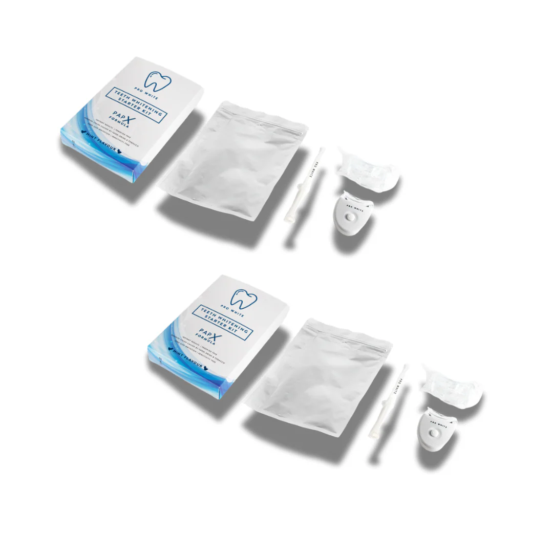 Whiten Together x2 PAP-X? Teeth Whitening Starter Kits