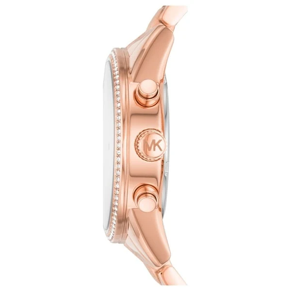 Michael Kors Ritz Chronograph Rose Gold Women's Watch - MK6598
