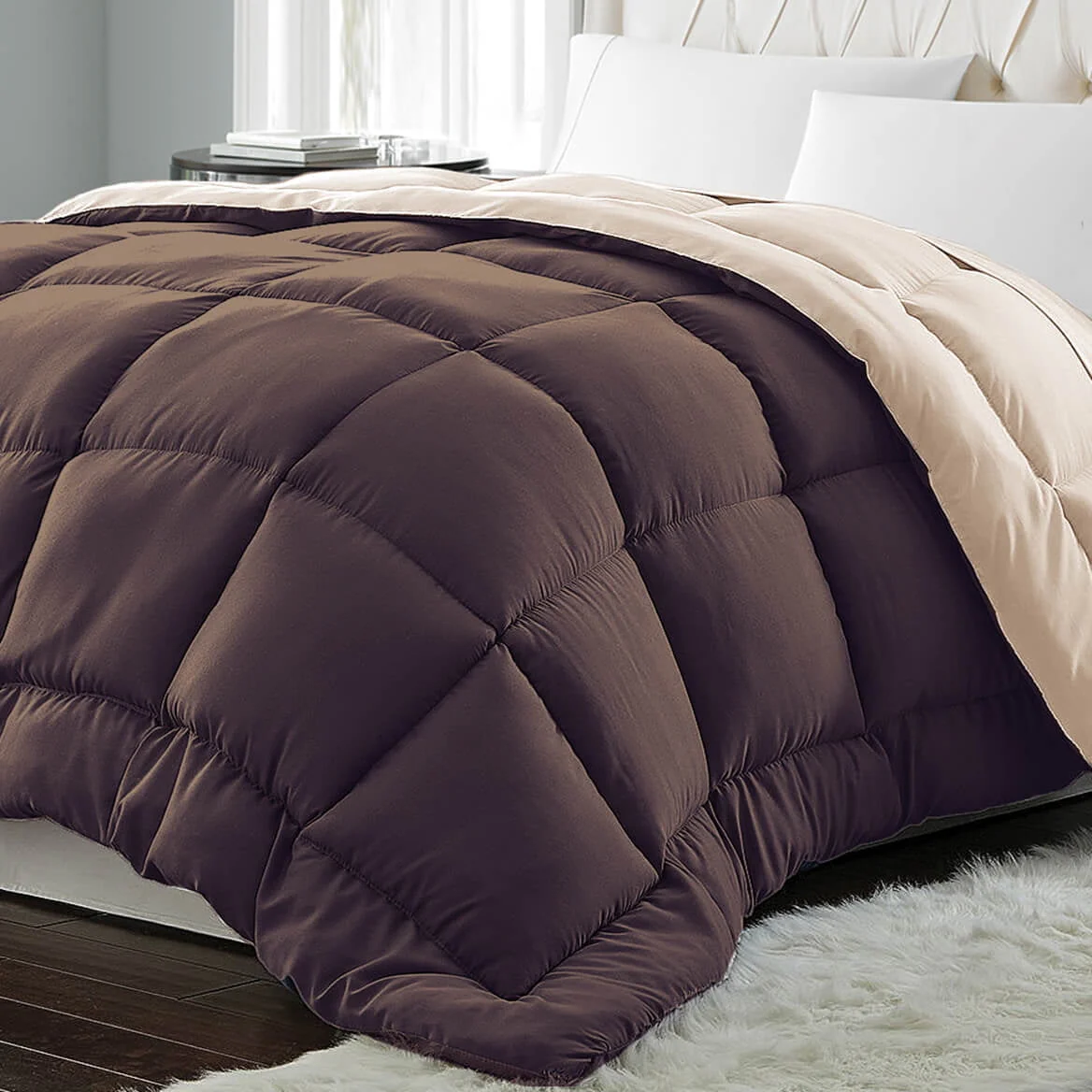 Blue Ridge Home Fashions Micro Fiber Down Alternative Comforter - Twin 68x88