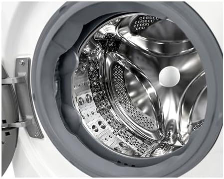 LG F4WV7080, Klasse A, Voorlader Wasmachine 8 kg, 1400 tpm, AI Direct Drive, Wi-Fi, Dieptereiniging met Stoom, Grote Capaciteit, TRIPLE A, Veiligheidsglas Buitendeur, 62 x 60 x 85 cm ? Wit