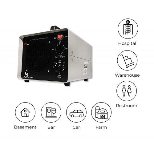 Neway 3500UV Ozone Generator – 3 Ozone Plates with UV Control