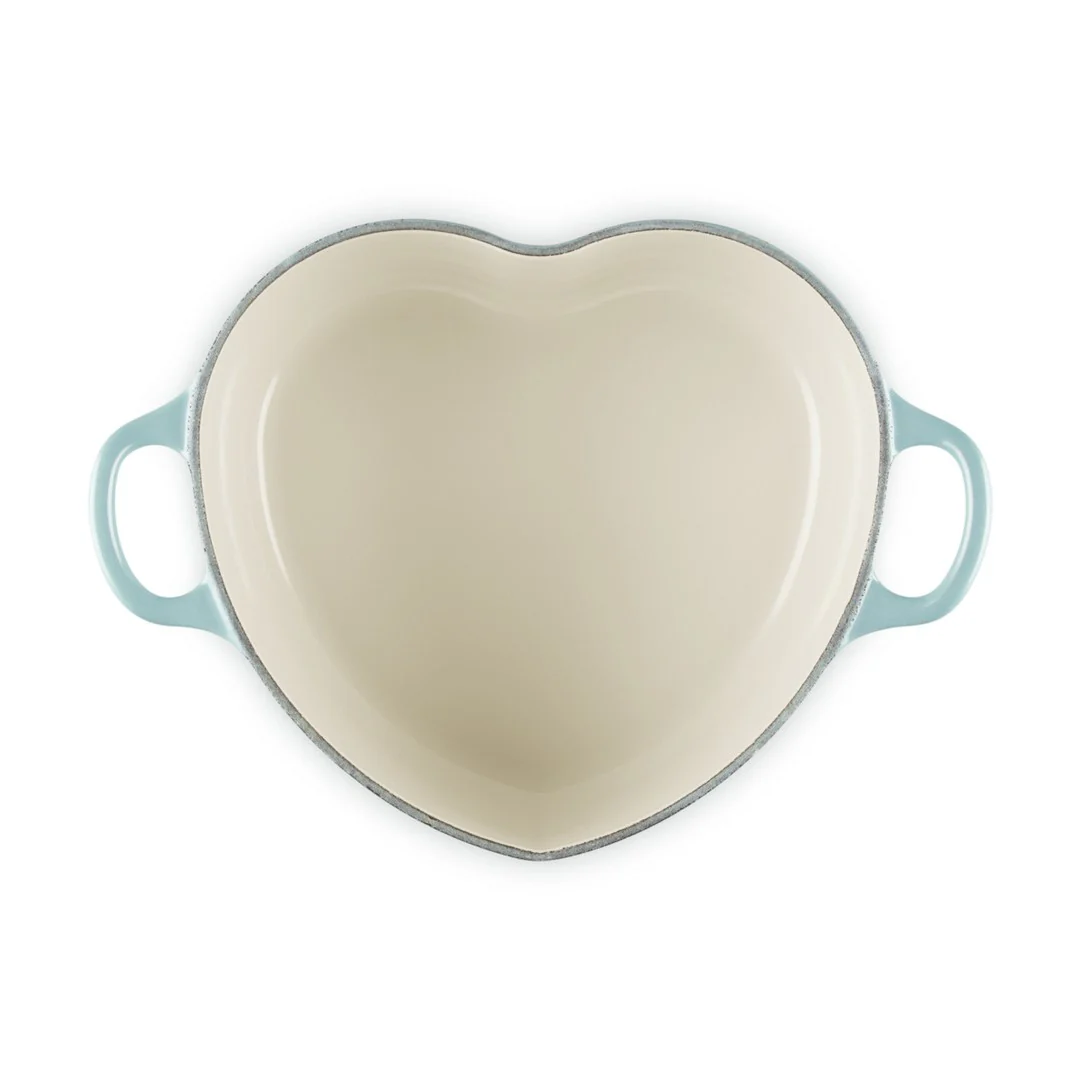 Le Creuset Pfanne Heart collection 20cm, 1.9L, Sea Salt