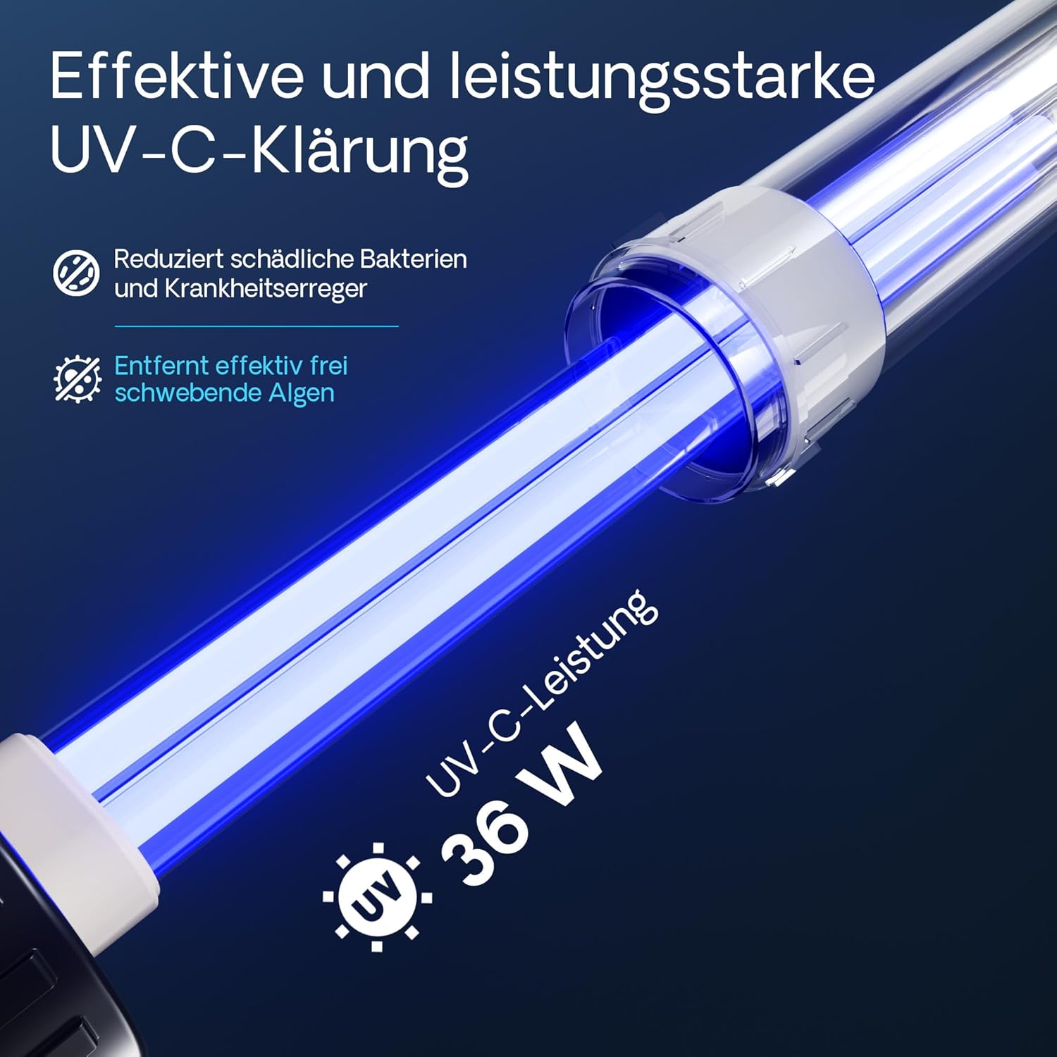 SunSun CPF-15000 Druckteichfilter 10.000 l/h / 18 W UVC Einheit, Teichdruckfilter für Teiche bis 30.000 Liter, Teichklärer, Filteranlage