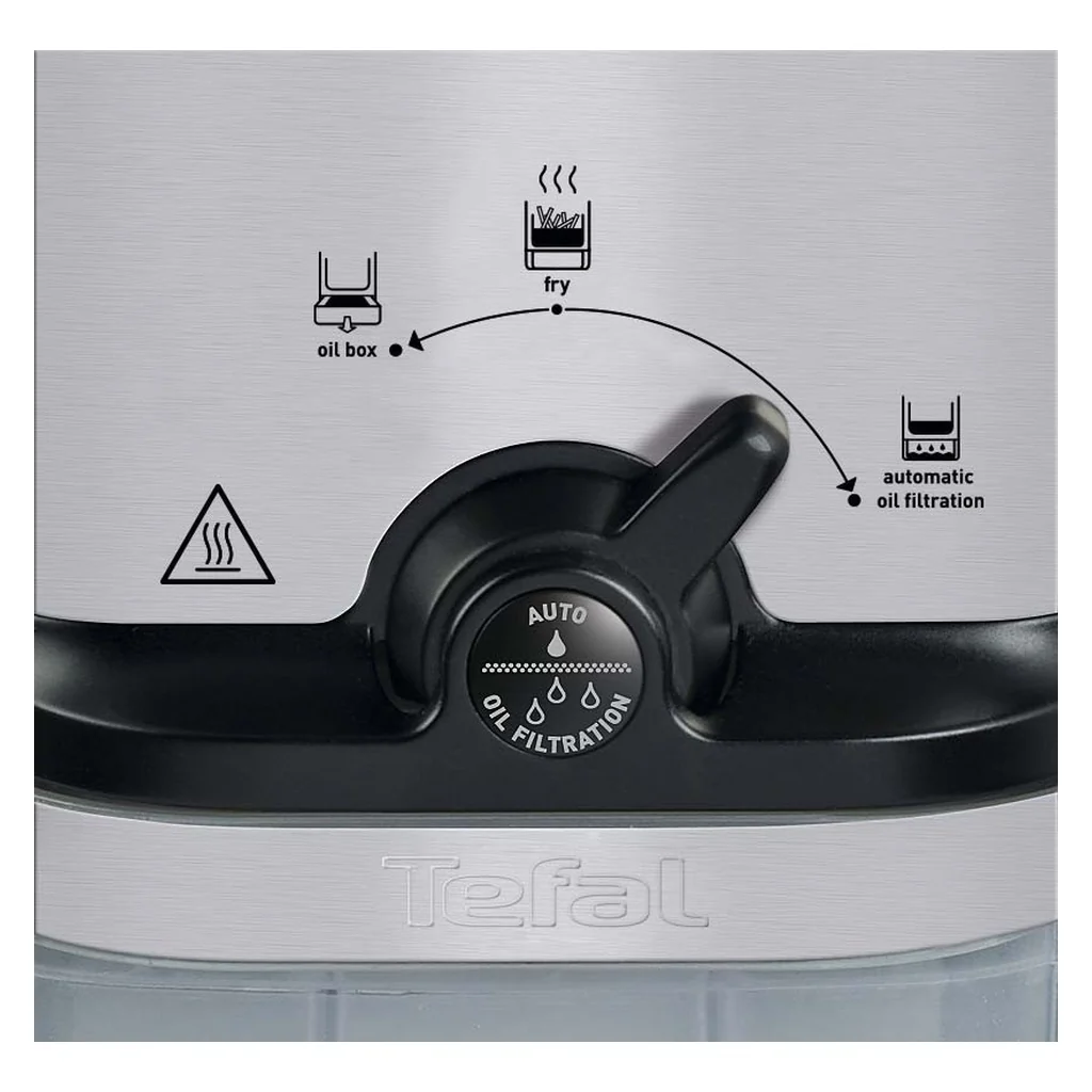 2025 Freidora Tefal Oleoclean Compact FR7016 en acero inoxidable