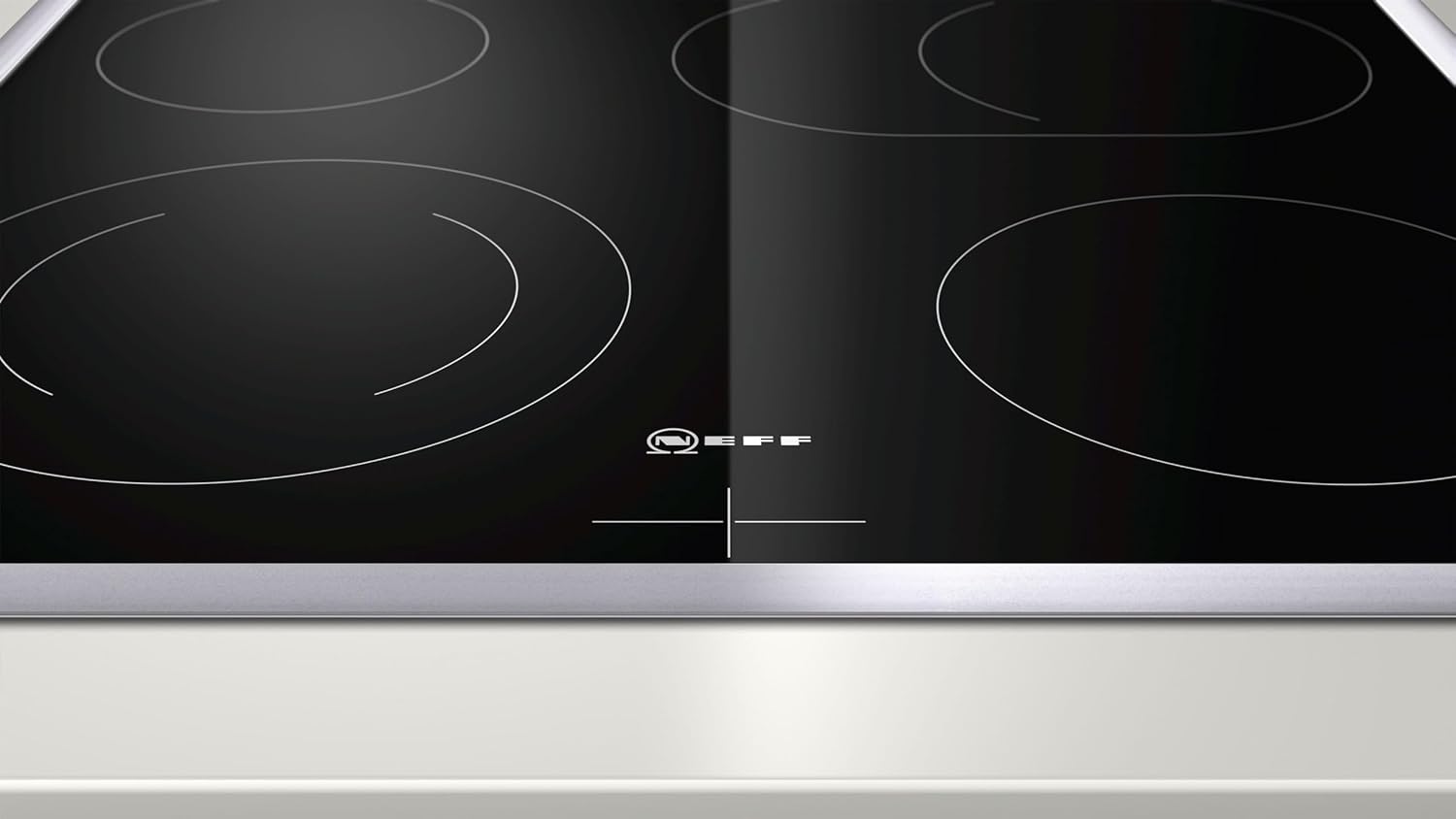 NEFF EDX4P0, Herd-Set bestehend aus E2CCG6AN3 Herd, 60 x 60 cm, Pyrolyse-Selbstreinigung, CircoTherm, LED-Display  und  M13R42N2 Elektrokochfeld, Bräterzone, Edelstahlrahmen