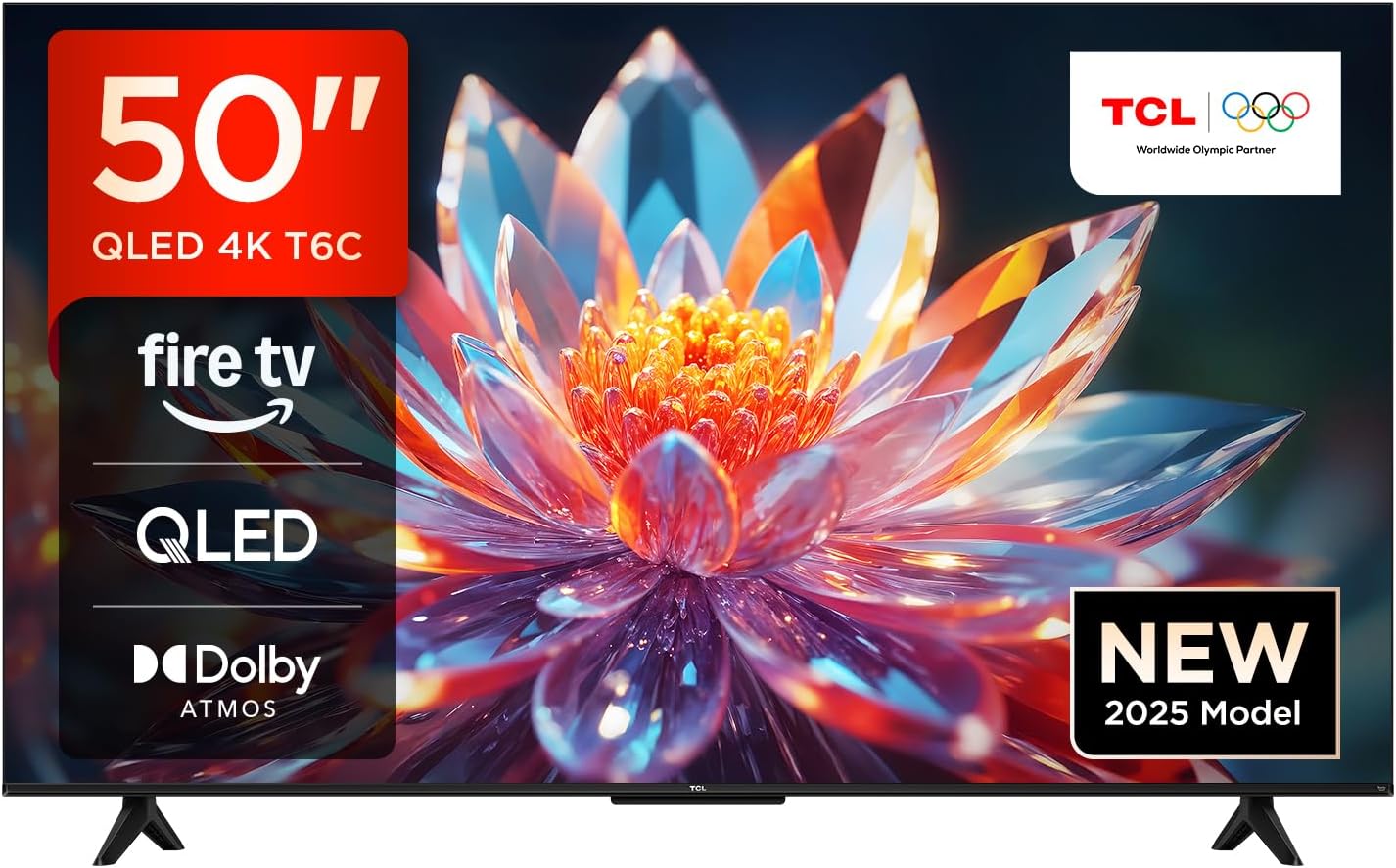 TCL 40-tums Full HD Smart QLED Direct LED SF560 med Fire TV, röststyrd fjärrkontroll med Alexa