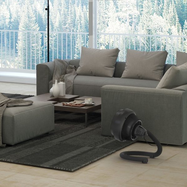 10 623 Mid-size Whole Room Air Circulator Floor Fan