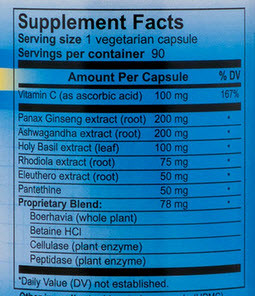 Adaptocrine K2 90 capsules