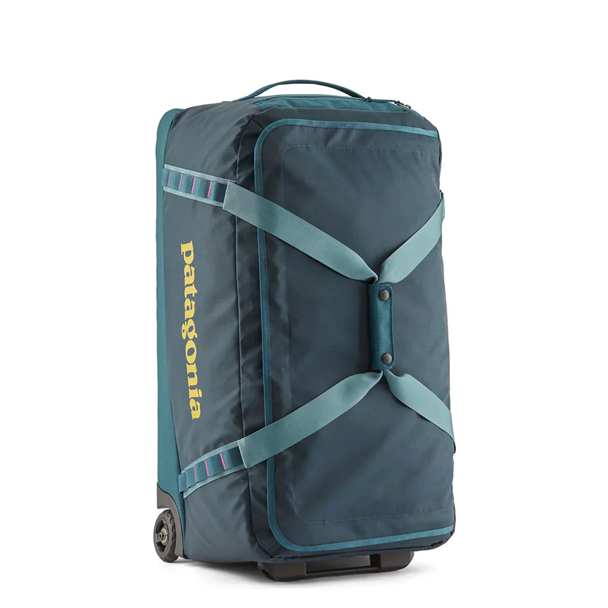 2025 Black Hole Wheeled Duffel 70L - Bolsa con ruedas de tejido reciclado