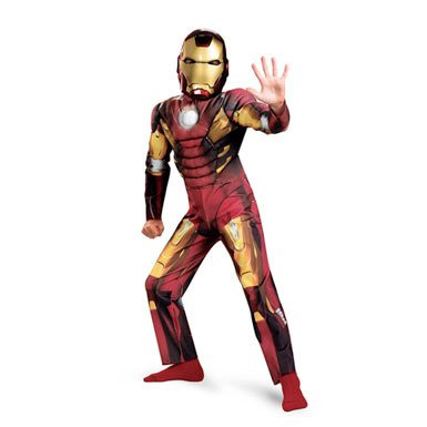 Iron Man Mark VII Classic Muscle Chest Child Costume 4721XS-4721M
