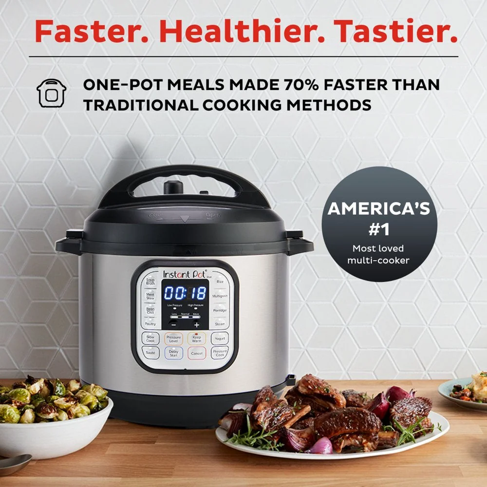 Qt Electric Pressure Cooker 7 In 1 with Easy Release Steam