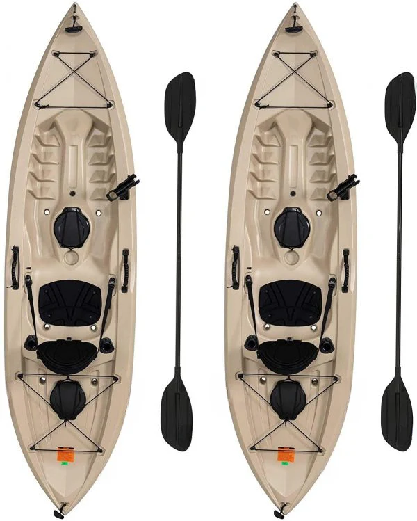 Fishing Kayak 2 Pack (Paddles Included)