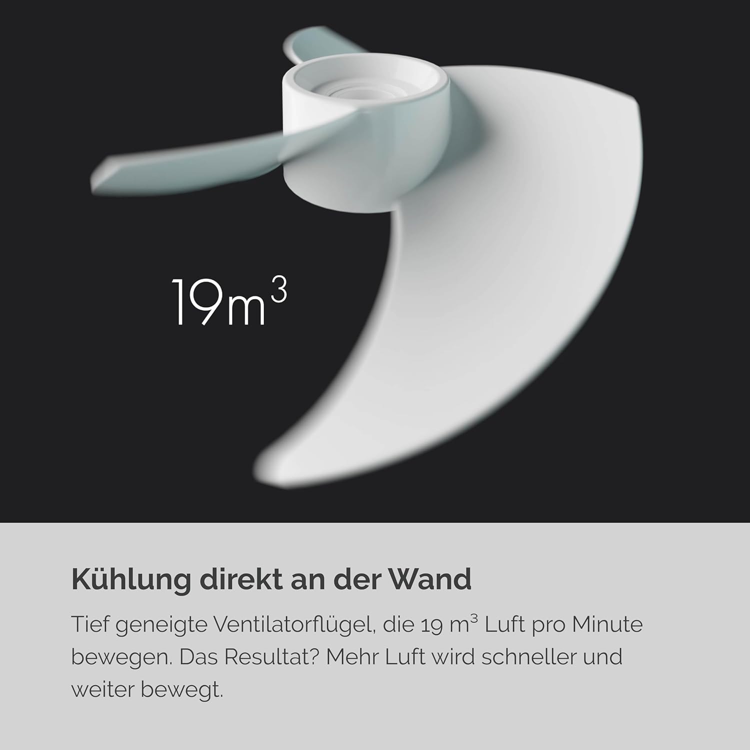 MEACO MeacoFan Sefte Tischventilator - 10 Luftumwälzer mit 12 Geschwindigkeiten - Horizontale und vertikale Oszillation - 3 Oszillationsbereiche - Ultraleise, ferngesteuerte Kühlung, Schwarz