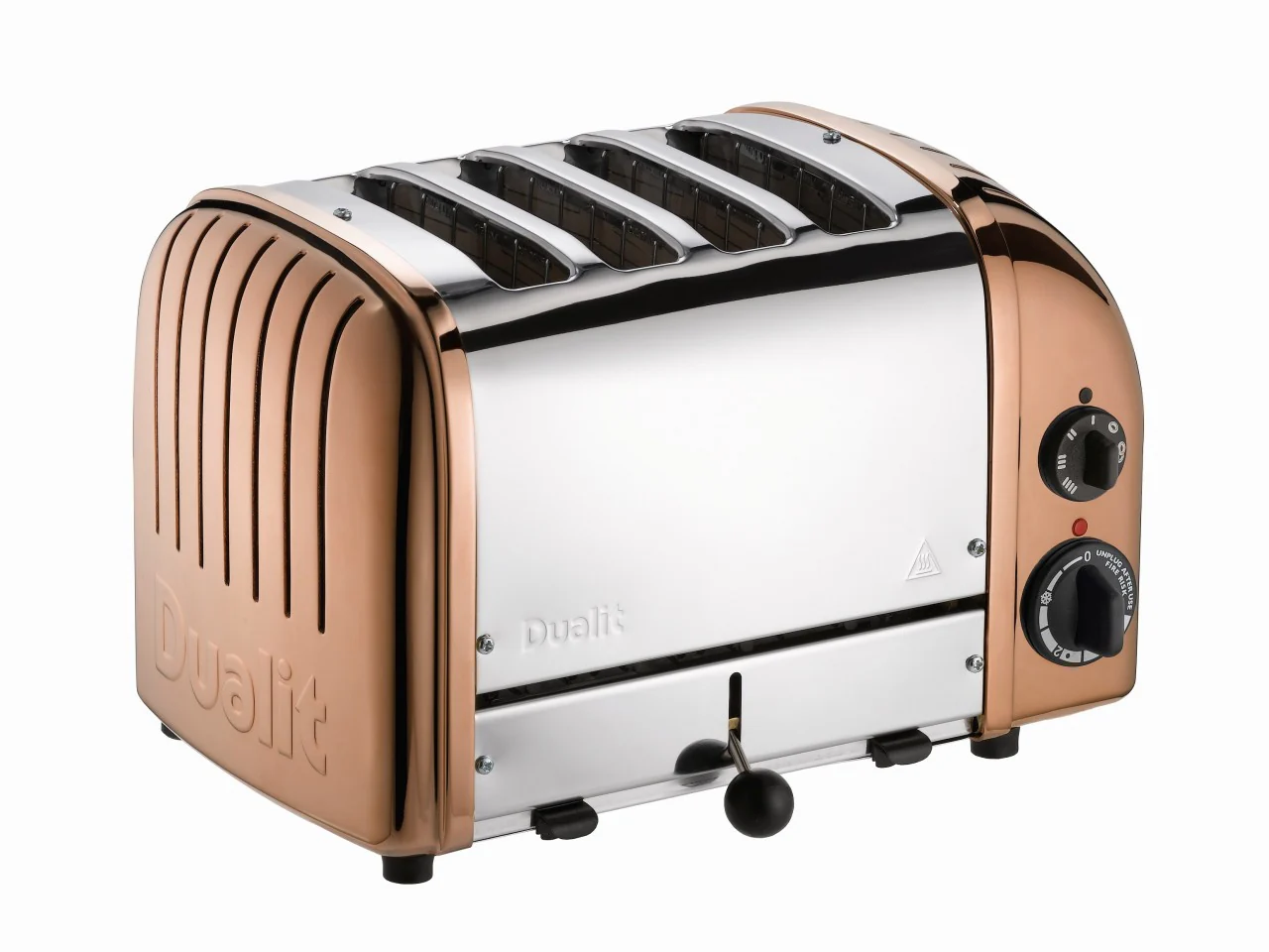 2025 Dualit Classic 4-slice broodrooster �C Koper, handgemaakt in het VK