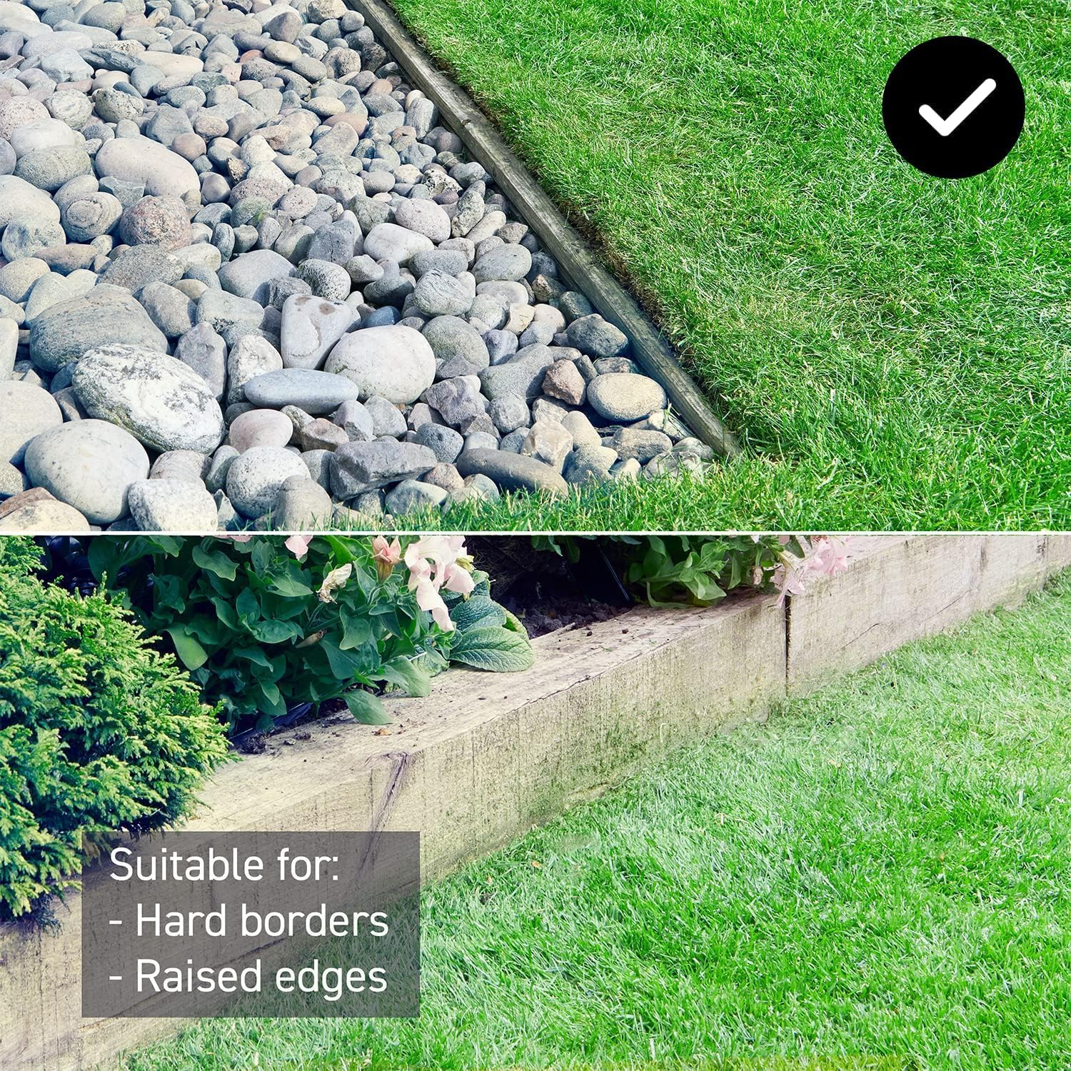 LawnMaster VBRM16 OcuMow Mhroboter für geeignet für bis zu 100 qm-Selbstfahrender Rasenmher Roboter mit MX 24V 4.0Ah Lithium-Ionen Akku Ohne Kabel