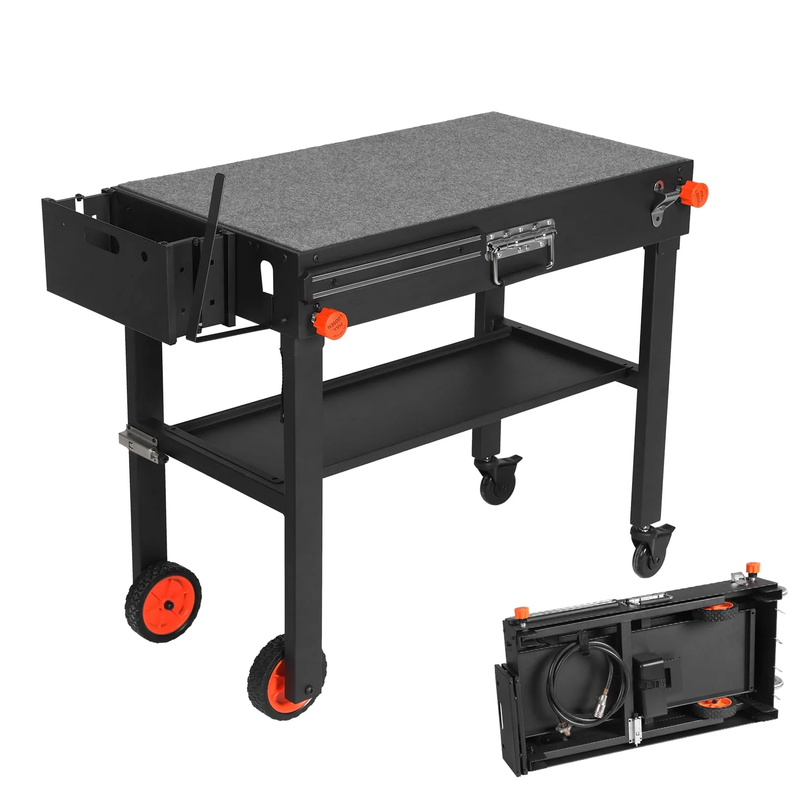 Yundasan Portable Outdoor Grill Table, 31
