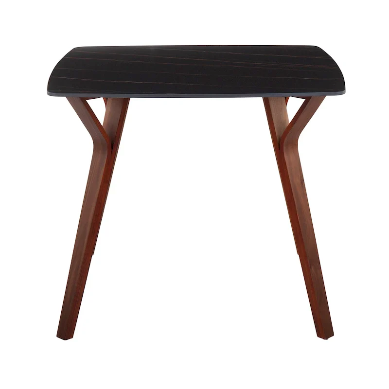 Carson Carrington Sala Dining Table Featuring a Textured Marble Top