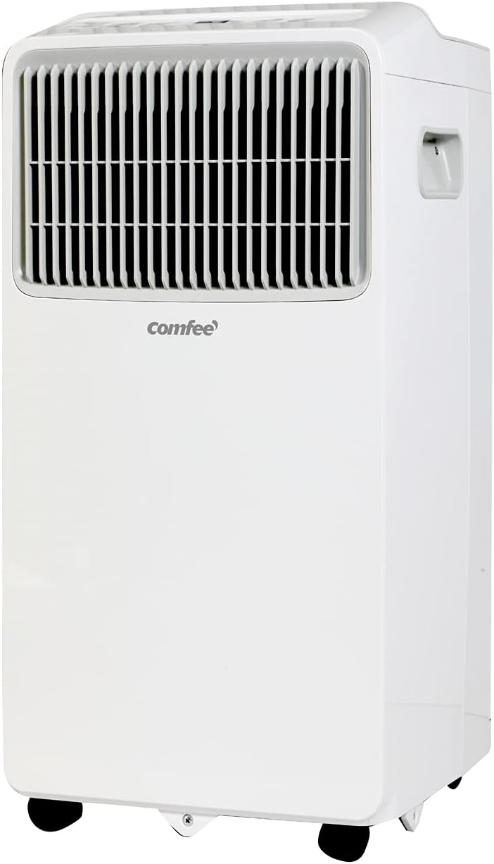Comfee Mobiles Klimagerät MPPH-09CRN7, 9000 BTU 2,6kW, Kühlen&Ventilieren&Entfeuchten, Raumgröße bis 88m³(33㎡), Mobile Klimaanlage mit Abluftschlauch