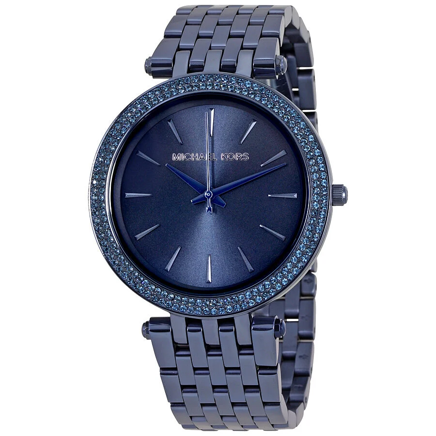 Michael Kors Darci Blue Sunray Dial Women's Watch - MK3417
