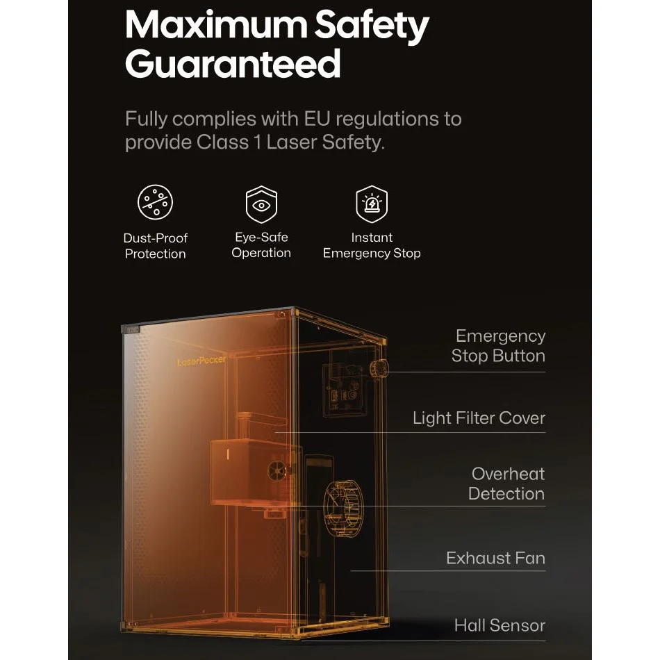 Laserpecker Lasergerät LP2 Safeguard CH, inkl. Protective Box