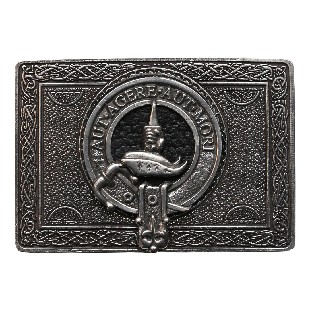 Clan Crest Belt Buckle - Barclay