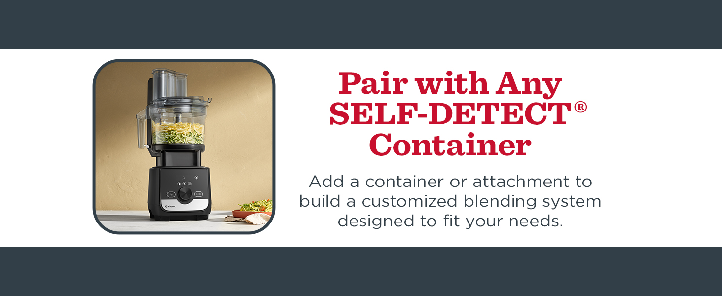 Pair with any SELF-DETECT Containers