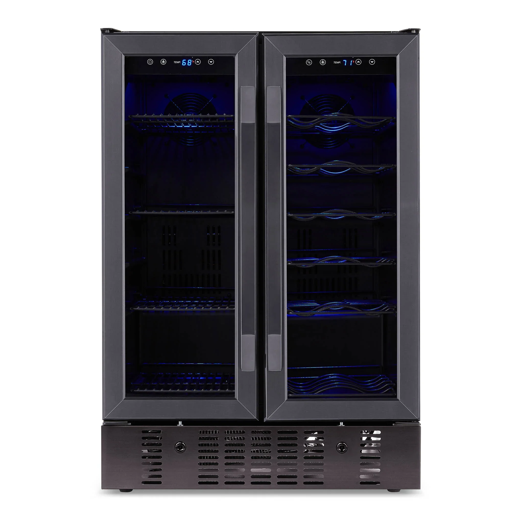 2025 Newair® Refrigerador Empotrable de Doble Zona – 60 Latas y 18 Botellas – 24