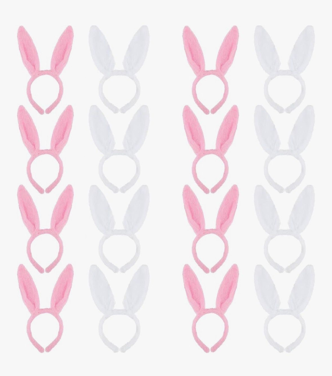 Pink Bunny Ears Bulk Wholesale 16 PACK  9295D