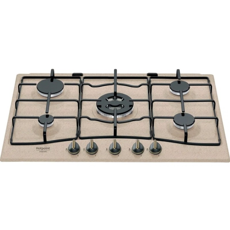 Piano cottura a gas 75 cm Avena Griglie Smaltate - Tripla corona HOTPOINT ARISTON PCN 750 T (AV) R /HA - PCN750TAVRHA