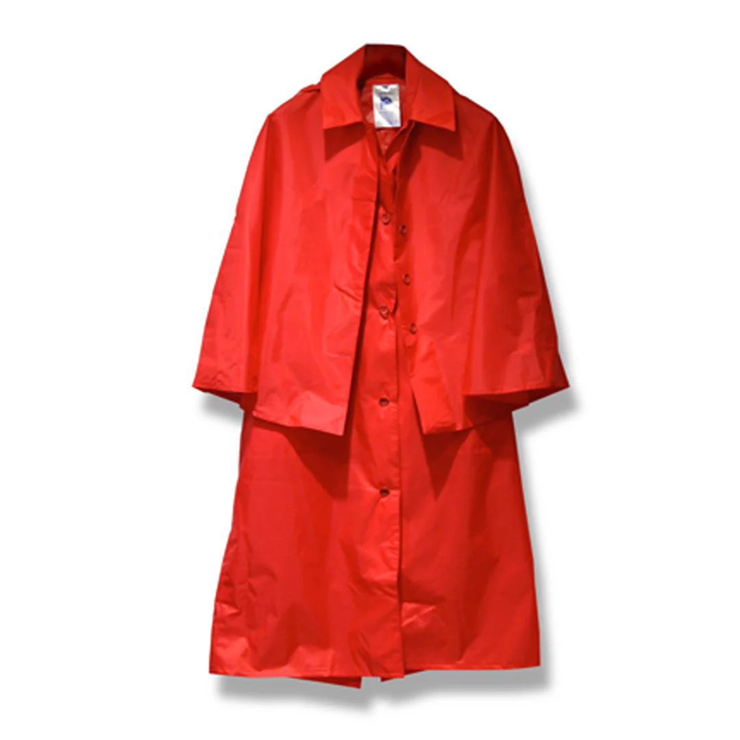 Large Highland Dancer's Inverness Raincape (Red)