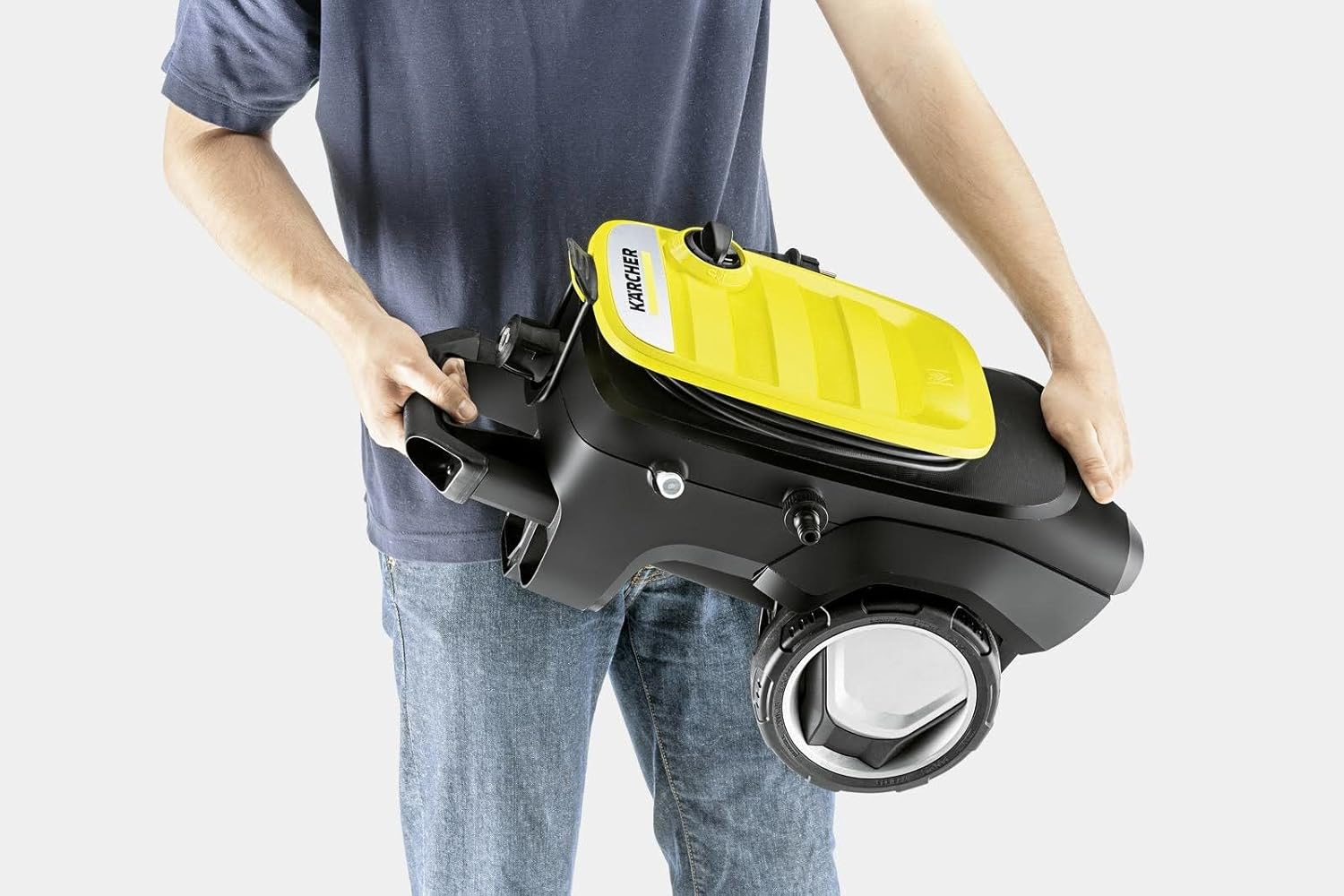 Krcher hogedrukreiniger K 7 Premium Power Home, druk: 180 bar, debiet: 600 l/h, oppervlaktecapaciteit: 60 m/h, vermogen: 3.000 W, slanghaspel, met pistool, vuilvreter, spuitlans