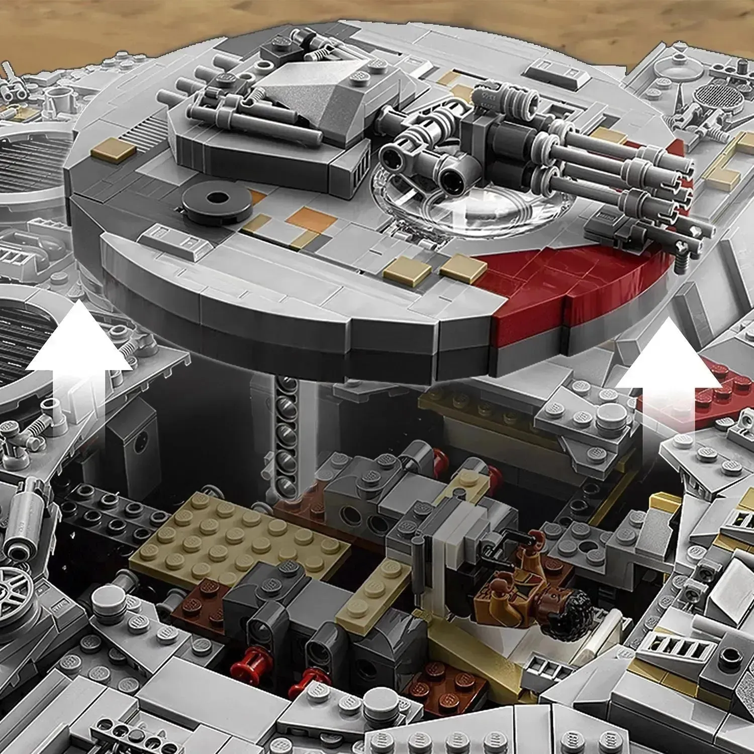 LEGO Star Wars Millennium Falcon 75192 - Modellone da Collezione