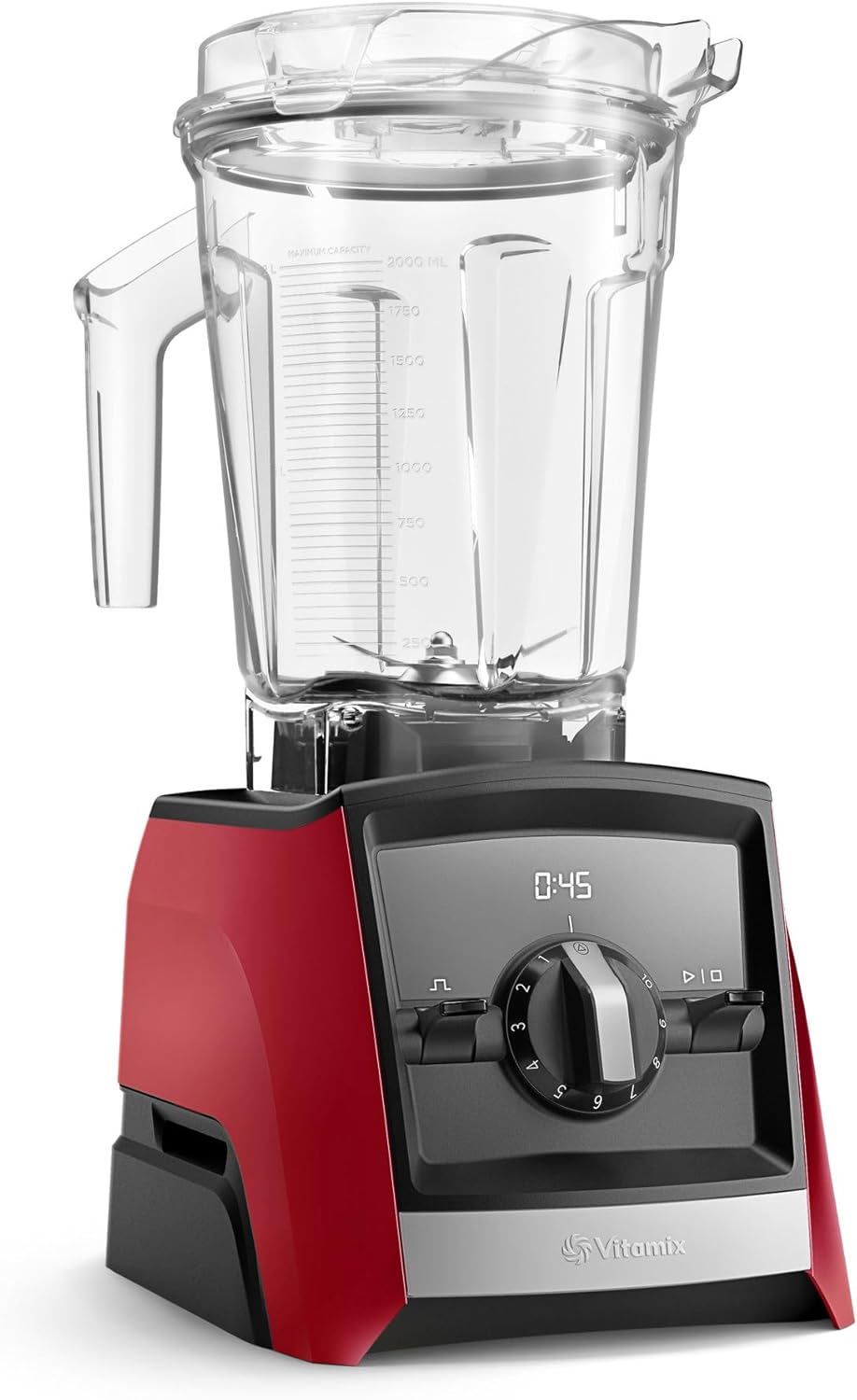 Vitamix A2300 Ascent Series Smart Blender, Professional-Grade, 64 oz Low-Profile Container, Slate