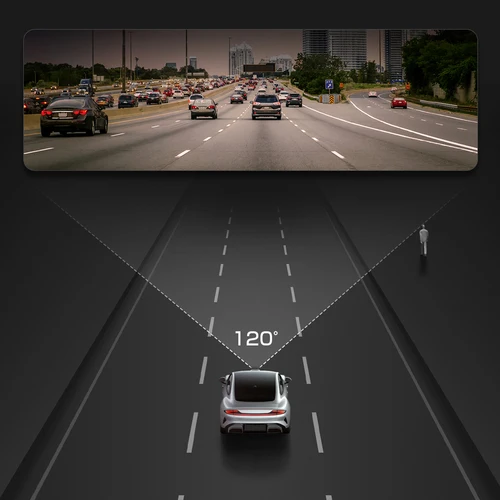 Dashcam Autokamera mit Parkmodus 24H, klare Nachtsicht, Loop-Aufnahme & 24H Wächtermodus, G-Sensor