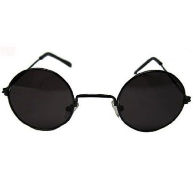 John Lennon Sunglasses Black Frame & Black Lens 1089