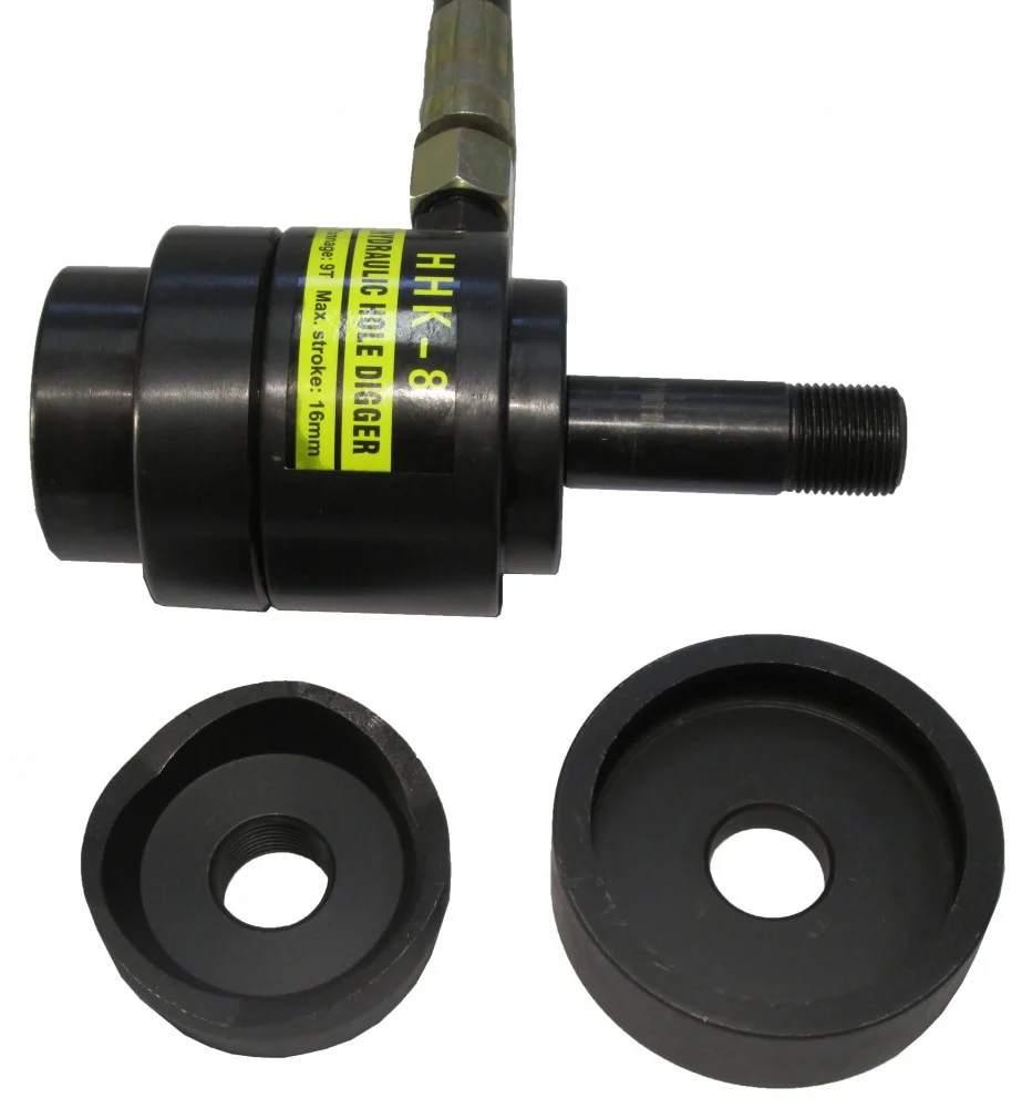 2025 Punzonadora hidráulica para chapa 9T / Ø16–51 mm – Modelo K-8-A