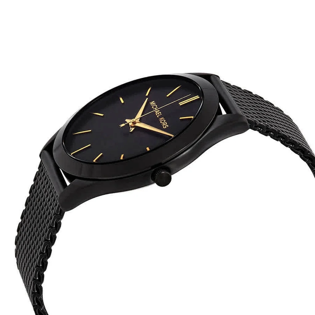 Michael Kors Slim Runway Mesh Black-Tone Men's Watch - MK8607