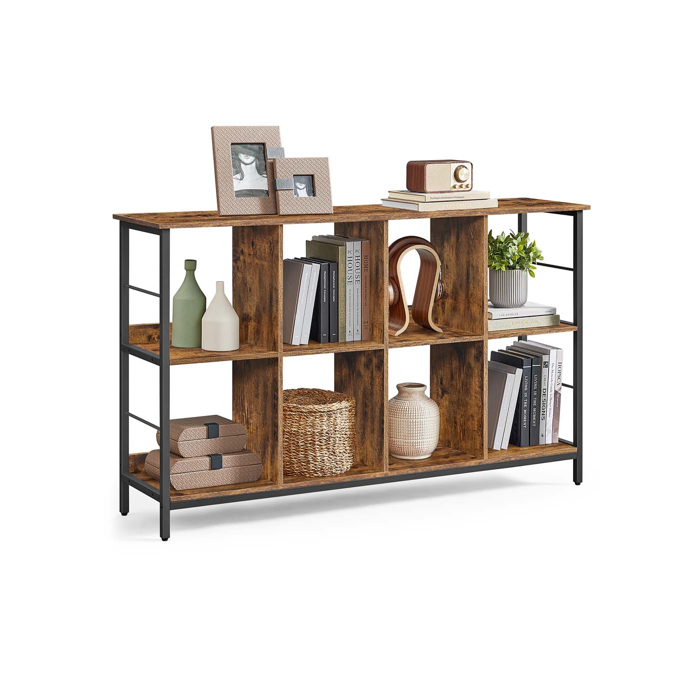 Mueble de Almacenamiento de 2 Niveles