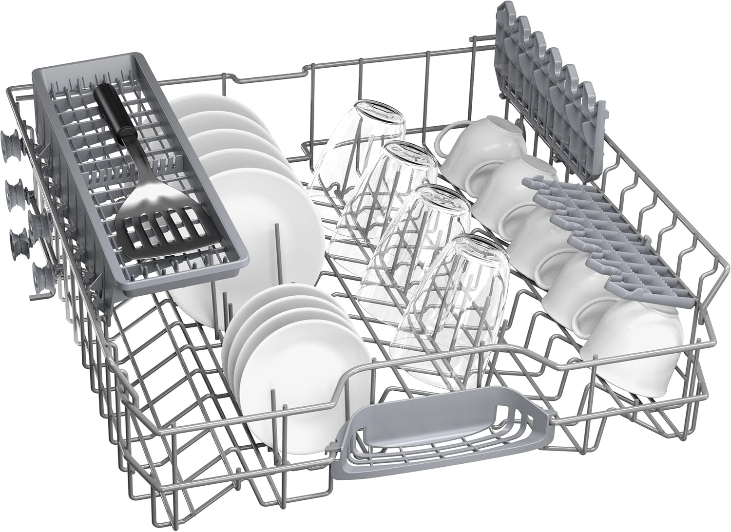 Bosch - Dishwasher Free Installation, Series 2, 13 Service, 60 cm Wide, Home Connect, Extra Drying, Silent, Stainless Steel, SMS2HTI06E