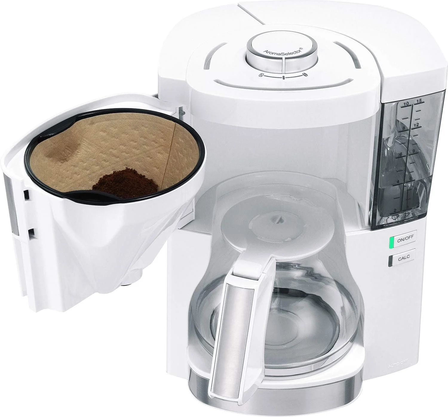 Melitta Look Perfection - Filterkoffiezetapparaat - met thermoskan - druppelstop - 10 kopjes - Zwart (1025-16)