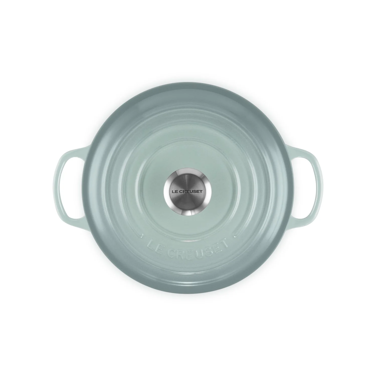 Le Creuset Pfanne Signature Bräter Round 20 cm Sea Salt